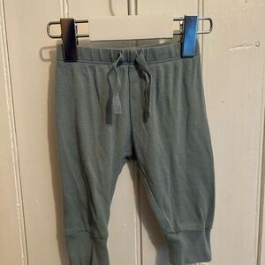 Gap 3/6m teal joggers pants